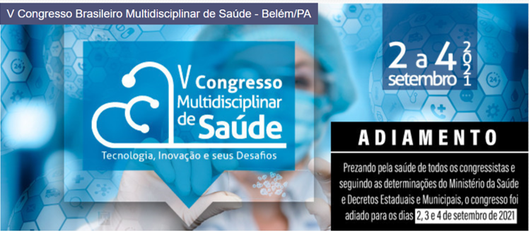 Congresso Brasileiro Multidisciplinar de Saúde 2021