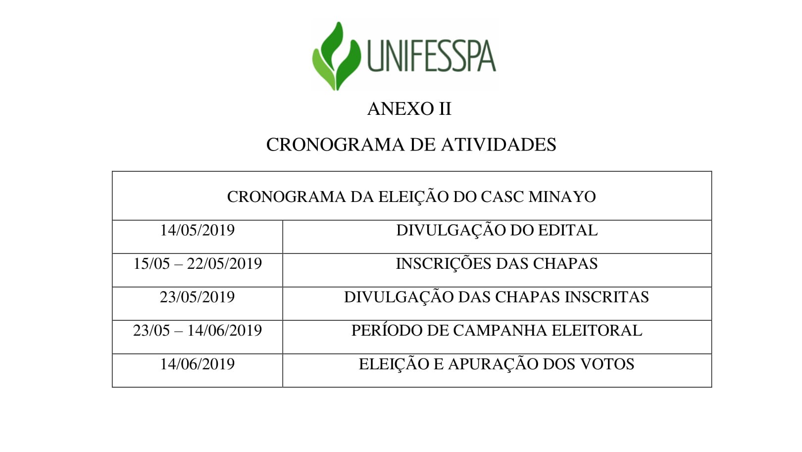 Comissão Eleitoral do Centro Acadêmico de Saúde Coletiva 4